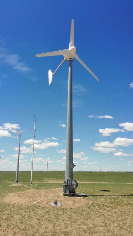 10 kW wind turbine off-grid